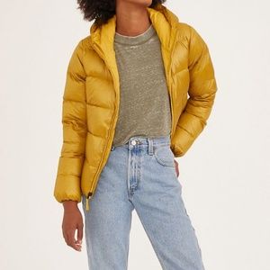 Patagonia Mustard Puffer Jacket